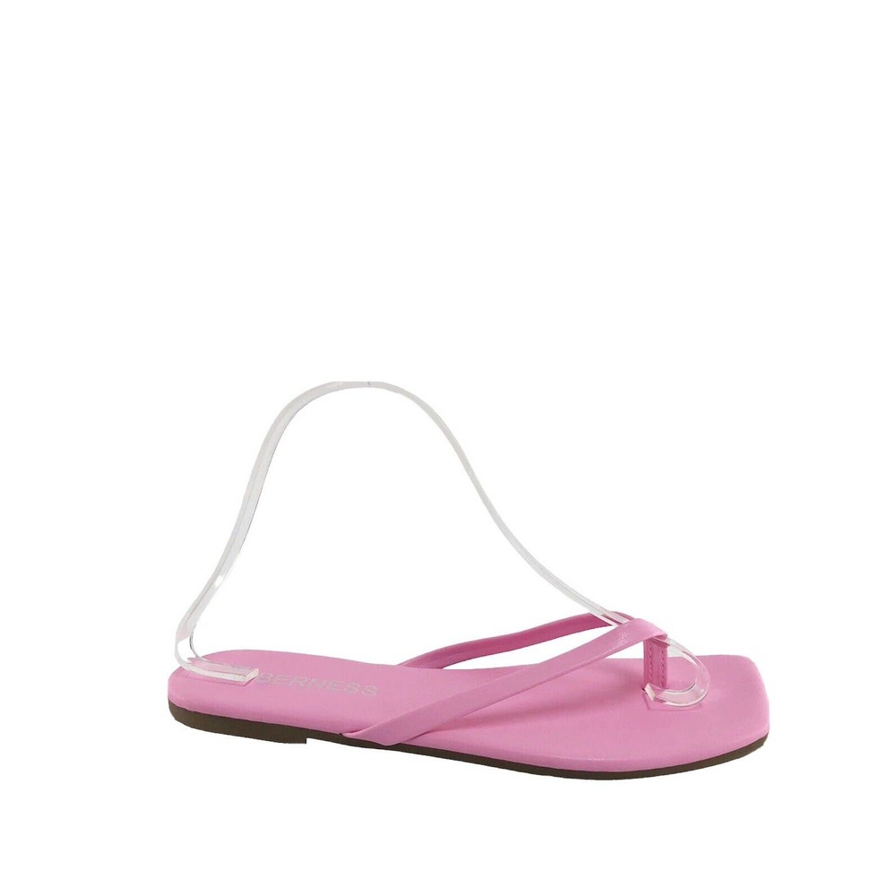 Cute Vegan Beach Wedding Casual Berness Thong Sandals Jayla Pink 7 M (CC)3090